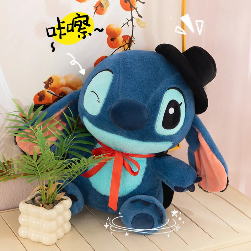23/45cm Giant Stitch Plush Toy Girl Sleep Pillow Large Plushies Cloth Doll Children's Birthday Gift