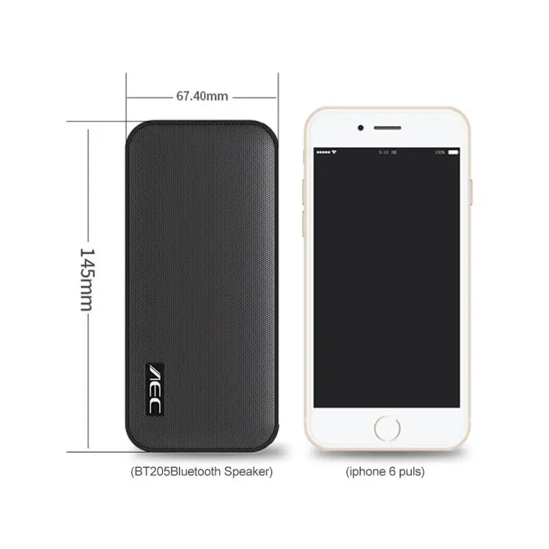Bluetooth Speaker with Power Bank Function Outdoor Portable Slim Mini Deep Bass