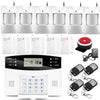 Wireless smart LCD Display gsm wifi home alarm system digital Security Burglar House GSM ALARM SYSTEM Auto Dialer