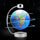 High-tech 8 Inch Magnetic Levitation Globe With LED Light Electronic Floating Globe for Child Home Bedroom decor Christmas gifts