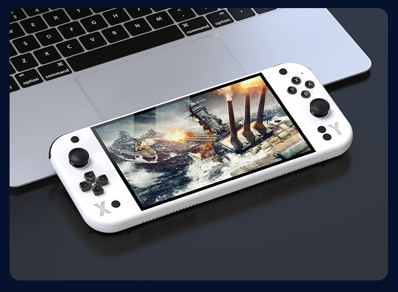 G90 Portable Handheld Game Console 7-inch IPS HD Screen Retro Gaming Arcade for PSP/PS1 64G TV Game Controller For Children Gift