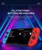 G90 Portable Handheld Game Console 7-inch IPS HD Screen Retro Gaming Arcade for PSP/PS1 64G TV Game Controller For Children Gift