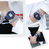 YIKAZE Sports Watch Boys Girls Student LED Electronic Watch Colorful Men Women Square Digital Watches Waterproof Rubber Clock