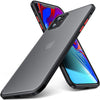 Shockproof Armor Matte Case For iPhone 11 12 13 14 15 16 Pro X XR XS Max 7 8Plus Luxury Silicone Bumper Clear Hard PC Cover Capa