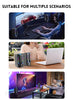 Bluetooth RGB computer speaker, desktop computer speaker, laptop speaker, desktop stereo speaker, USB powered, with LED ambient