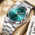 PAAZOMU Fashion Men's Quartz Watch Stainless Steel Waterproof Luminous Man Watch Chronograph Date Multifunction Watches For Men