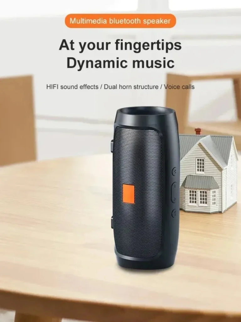 Lenovo Bluetooth Speaker Dual Speaker Stereo TF USB Playback FM Voice Broadcasting Subwoofer Outdoor Wireless Portable Speakers