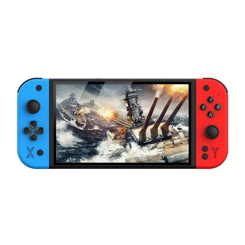 G90 handheld video game console with 7.0-inch IPS high-definition screen. Enjoy a variety of classic games with ergonomic compac