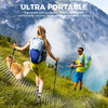 Portable Bluetooth Speaker with Stereo Sound, IPX7 Waterproof, 24-Hour Playtime, Wireless Speaker for Home, Outdoors, Travel