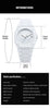 Premium Men's Black Watch with Calendar, Quartz Movement, Gift Box, Polycarbonate Plastic Case, Women's Attention