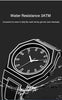 Lightweight Polycarbonate case high tech black men's watch classic simple silicone strap men's quartz watch fashion style clock