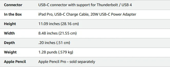2024 IPad Pro M4 chip 11Inch/13Inch 256G/512G/1T/2T SSD 8G/16G RAM WiFi Cellular Face ID eSIM WIFI/5G.