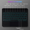 GOOJODOQ Magic Keyboard for iPad 10th 10.9 A16 11th Gen keyboard Case Multi-Touch trackpad with Backlight