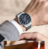 CRRJU Brand Creative Multifunction Male Wristwatch Date Display Stainless steel Men Quartz Watch Waterproof Sports Chronograph