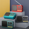 Bluetooth 5.0 Portable FM Radio Small Emergency Recargable Sound Box Mini Vintage Speaker Mp3 Player Support TF Card USB Drive