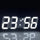 3D Digital Wall Clock Decoration for Home Glow Night Mode Adjustable Electronic Watch Living Room LED Clock Decor Clocks Garden