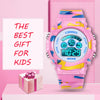 Sport Digital Watch for Kids Waterproof Luminous Children's Electronic LED Watch Fashion Multi-function Week Display Kids Watch