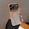 Luxury Transparent for Magsafe Case for IPhone 17 Pro Max 17Air 16 15 14 13 12 11 Pro Max Plating Camera Shockproof Cover