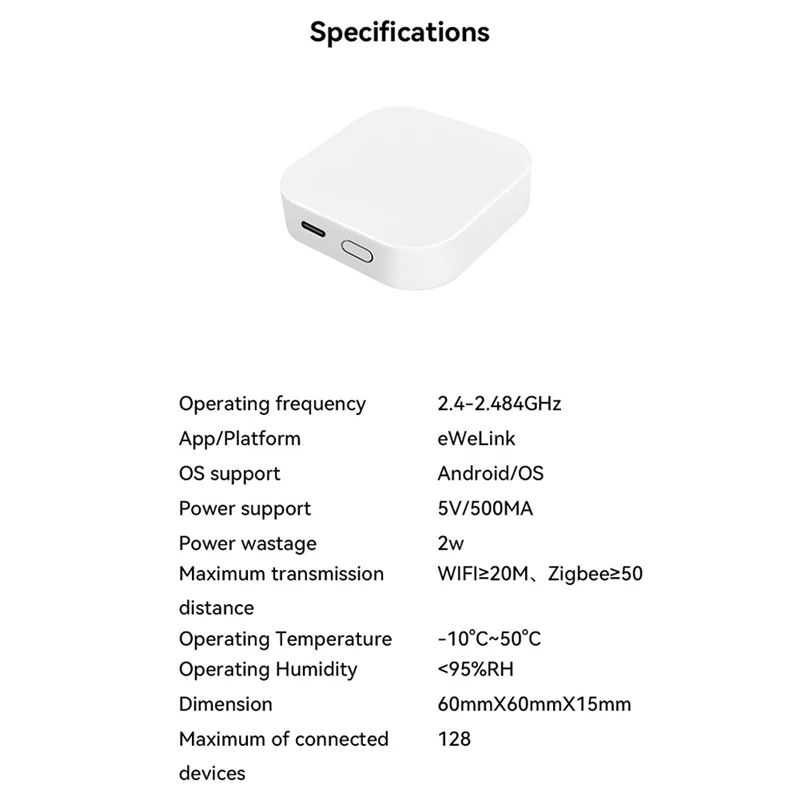 DIGIT-Zigbee3.0 Gateway Hub Wireless Smart Bridge Home Appliance Remote Controller Automation Device Work APP Control
