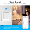Smart Home  Homekit Smart WiFi Push Button Wall Switches 1/2/3Gang LED Room Lights for iphones Works with Siri Voice