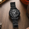CRRJU Brand Creative Multifunction Male Wristwatch Date Display Stainless steel Men Quartz Watch Waterproof Sports Chronograph