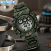 SYNOKE Student Sport Watches For Kids Colorful Electronic Watches 50M Waterproof Clock Children Digital Watch For Boys Girls