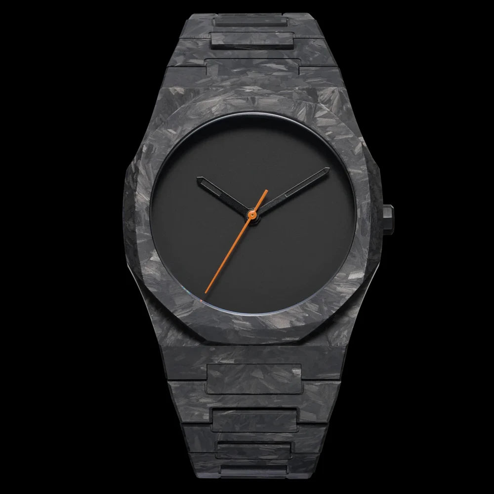 Men's Classic Business Watch Arabic Numerals Polycarbonate Quartz Watch Fashion Sports Watch Slim Waterproof Clock