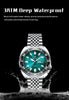 POEDAGAR Business Men Watch Date Week Waterproof Luminous Luxury Man Wristwatch Sports Stainless Steel Men's Quartz Watches Male