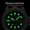POEDAGAR Top Luxury Man Watch Waterproof Luminous Date Men Watch Stainless Steel Male Clock Sport Fashion Men's Quartz Watches