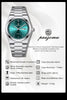 PAAZOMU Fashion Men's Quartz Watch Stainless Steel Waterproof Luminous Man Watch Chronograph Date Multifunction Watches For Men