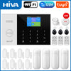 New Wireless Home Alarm System GSM WiFi With Motion Sensor Detector Burglar Alarm For Tuya SmartLife APP Garden Home Alarm PG105