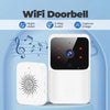 NEW HOT Wireless Smart Video Doorbell, Secure Home Monitoring2.4G WiFi Home Security Camera, 2-way Audio, Night Vision, Battery