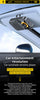 Bluetooth 5.4 Speaker Handsfree Car Kit Sun Visor Clip Wireless Audio Receiver Speakerphone Loud Music Player with Ambient Light