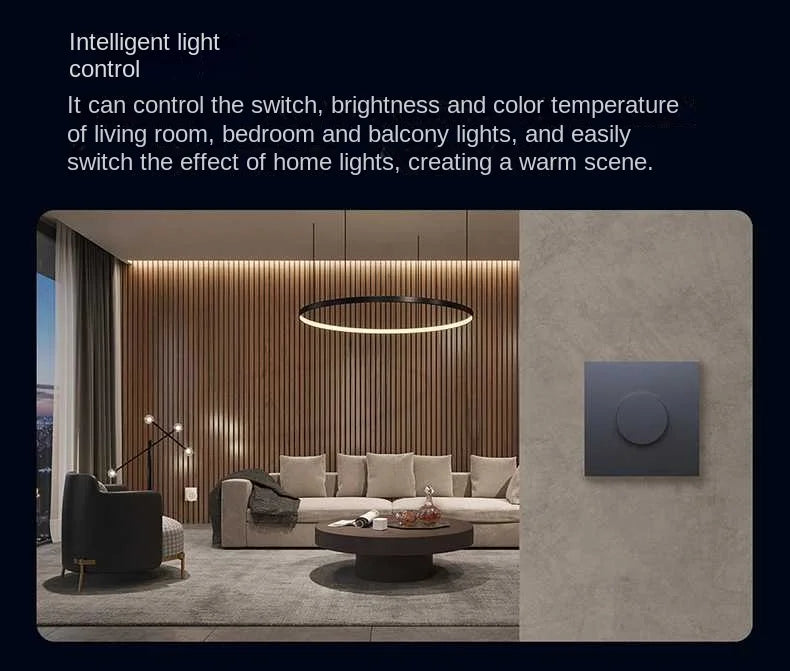 Aqara H1 EU Smart Homekit Rotary Switch Wireless Intelligent Adjustment Off Light Brightness Zigbee 3 Home Life Remote Control