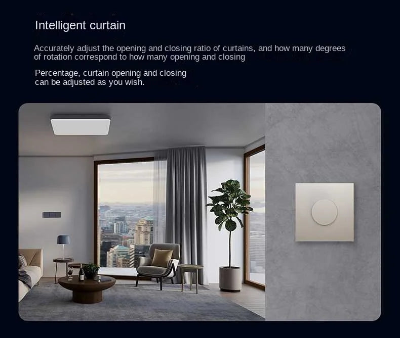 Aqara H1 EU Smart Homekit Rotary Switch Wireless Intelligent Adjustment Off Light Brightness Zigbee 3 Home Life Remote Control