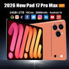 2026 Original NEW IPad 17 Pro Max 11 Inch Global Edition Tablet 24GB 2T Android16 Snapdrago 8gen3 5G Dual SIM Call WIFI Tablet