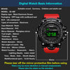 Men's Watch Fashion Sports Electronic Wristwatch Large dial Multifunctional Waterproof Luminous Alarm Kids Male's Military Watch