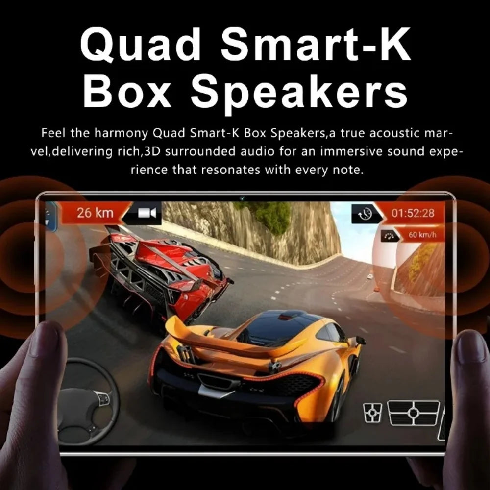2026 IPad 17 Pro Max 12 Inch Global Original 5G Tablet 24GB 2T Android16 Snapdrago 8gen3 5G Dual SIM Call 20000mAh WIFI Tablet