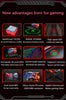 16.1-inch HD Ultra Slim Gaming Laptop, RTX 4050 6G, Intel Core I9/i5 CPU, Win11 Pro, Dual DDR5 & Dual M.2 Storage Expansion Thin