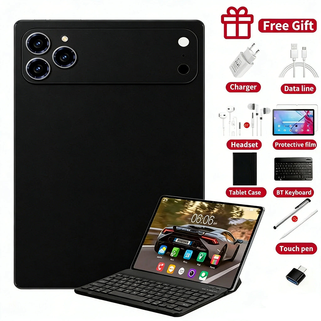 2026 Original IPad 17 Pro Max Tablet PC 11.1 Inch 24GB 2T Android16 Snapdrago 8gen3 5G Dual SIM Call WIFI 20000 BatteryTablet