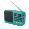 Bluetooth 5.0 Portable FM Radio Small Emergency Recargable Sound Box Mini Vintage Speaker Mp3 Player Support TF Card USB Drive