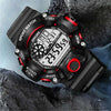 Men's Watch Fashion Sports Electronic Wristwatch Large dial Multifunctional Waterproof Luminous Alarm Kids Male's Military Watch