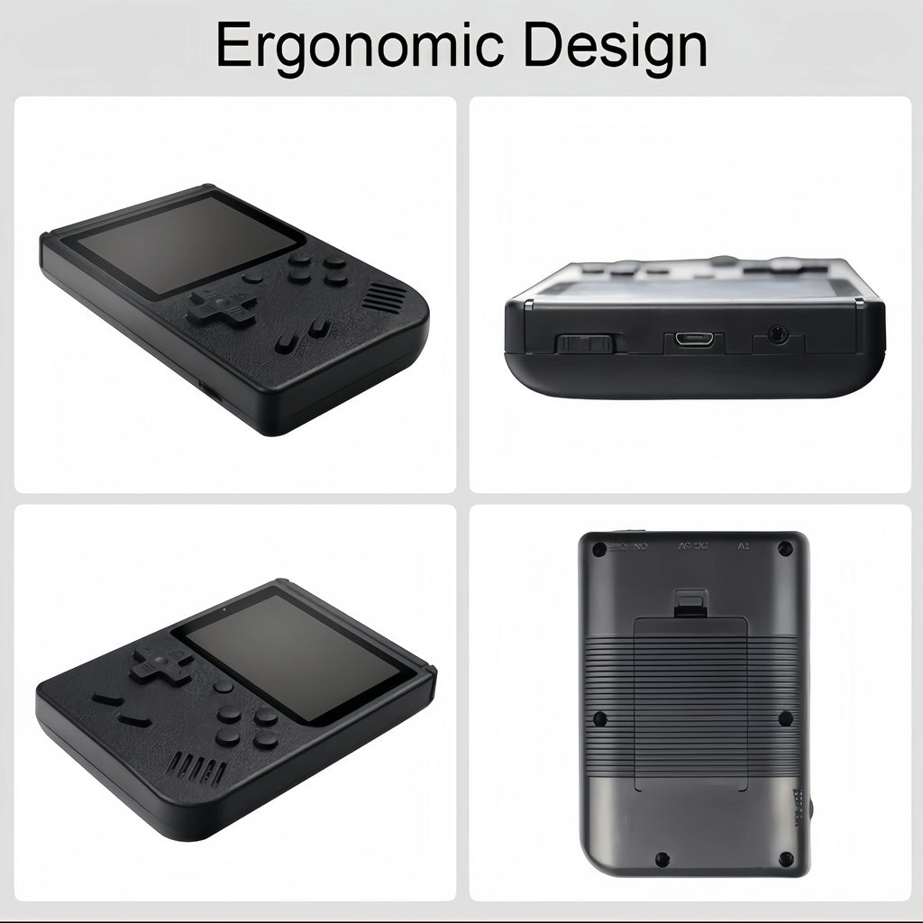 3.0 Inch Retro Game Console with 400 Built-in Games, Portable Handheld Mini Gaming Device, Christmas Gift for Kids & Adults