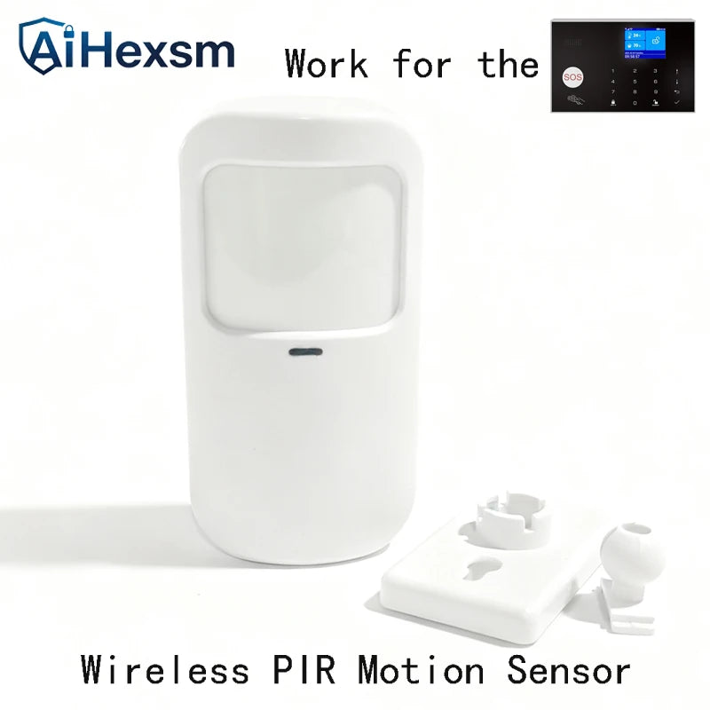 Home 4G GSM Alarm Security System 433MHz Wireless 2.4G WIFI Smart Alarm Kit Works with TUYA Smart Life APP Compatible with Alexa