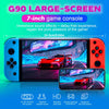 G90 handheld video game console with 7.0-inch IPS high-definition screen. Enjoy a variety of classic games with ergonomic compac