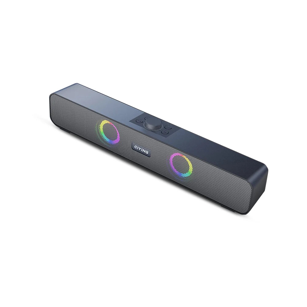 Bluetooth Speaker HD Sound Portable Playback AUX TF Card and USB LED Light Speaker Bluetooth 5.3 Wireless Loud Speaker amplified