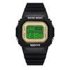 YIKAZE Sports Watch Boys Girls Student LED Electronic Watch Colorful Men Women Square Digital Watches Waterproof Rubber Clock