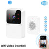 NEW HOT Wireless Smart Video Doorbell, Secure Home Monitoring2.4G WiFi Home Security Camera, 2-way Audio, Night Vision, Battery