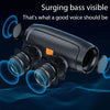 Lenovo Bluetooth Speaker Dual Speaker Stereo TF USB Playback FM Voice Broadcasting Subwoofer Outdoor Wireless Portable Speakers