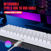 60% gaming Keyboard and mouse combo set gamer white key board combo computer wired keyboards mouses office teclado for laptop pc
